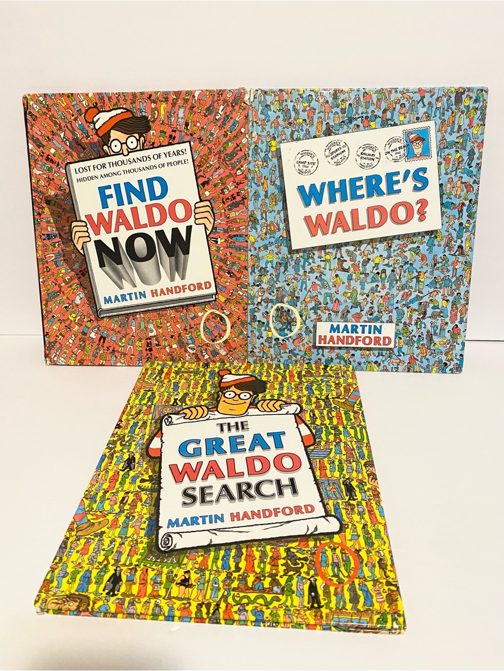 Where’s Waldo Search & Find Book Set 1990s Y2K Great Search Find Waldo Now Books